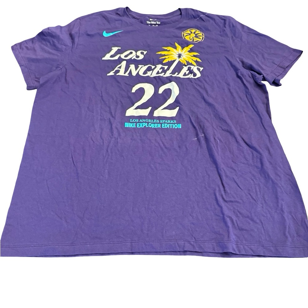 Nike Los Angeles Sparks Cameron Brink T-shirt‎ - NWOT - 2XL